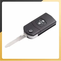 Car Key Shell Fits For Mazda Demio 2 3 5 6 CX7 CX9 RX8 MX5 MPV Key Remote Fob Case Automobiles Interior Accessories