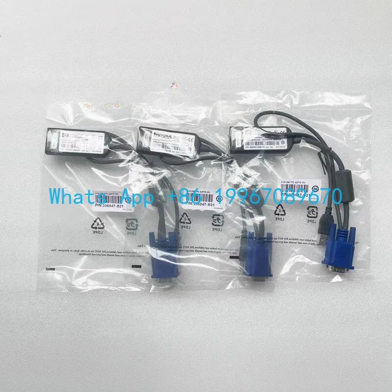 

336047-B21 USB KVM cable 396633-001 USB KVM adapter