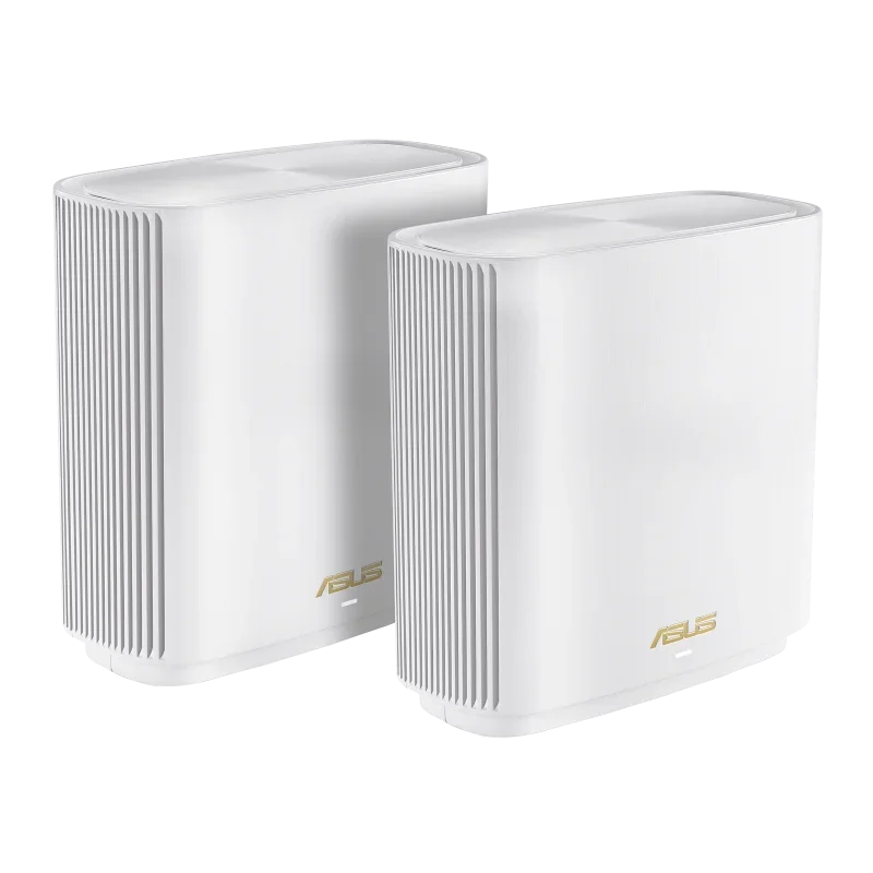 

ASUS ZenWiFi XT9 1-2 Packs Whole-Home Tri-Band Mesh WiFi 6 Router System Coverage Up To 5,700sq.ft 6+Rooms, 7.8Gbps Wi-Fi Router