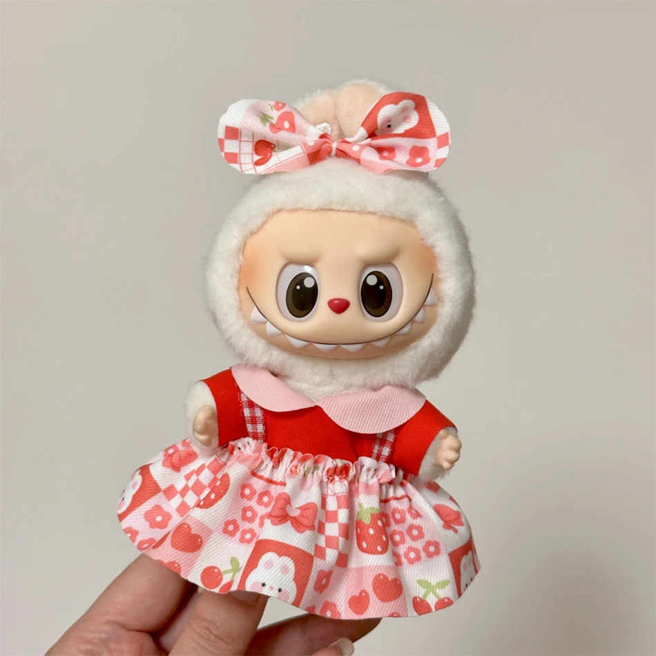 Labubu アクセサリードーパミン衣類デザイナー V1 V2 V3 Labubu ペンダントかわいい人格ファッション誕生日ギフトに適しています