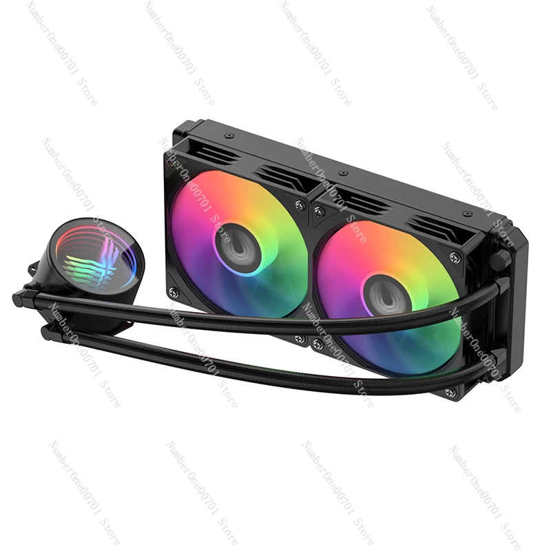 

V240ARGB integrated CPU water cooling radiator Intel115X 1700 silent temperature control fan
