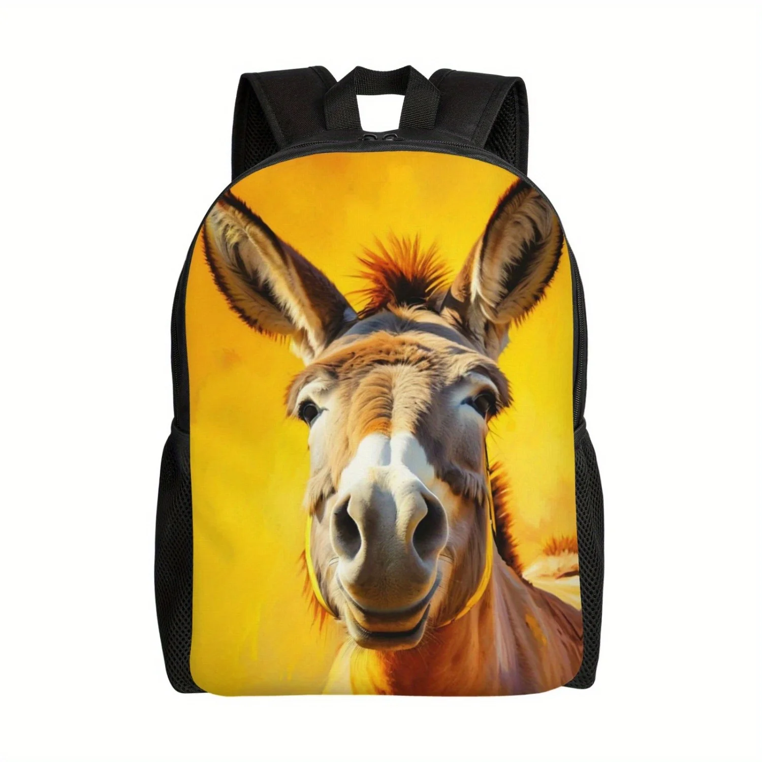 

Рюкзак с принтом Donkey, сумка для книг, рюкзак для ноутбука, многофункциональный рюкзак для мужчин и женщин, для путешествий, походов, компьютерный рюкзак