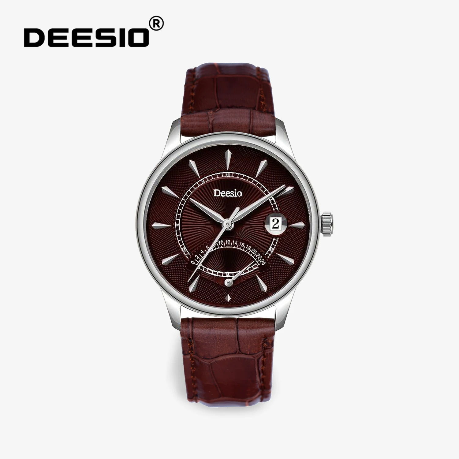 deesio-メンズ-クォーツ時計-40mm-ステンレススチール-日本製ムーブメント-50m-防水-日付表示-ビジネス-カジュアル-高級時計-ギフト