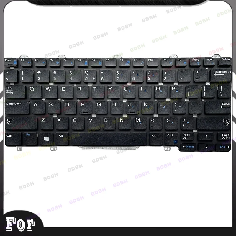 *BH US Laptop Keyboard For DELL Latitude  7350 E7250 3150 3160 3165 12-5000 5280 5290 5250 Latitude 7280 7380 E5250 E7270 E5270