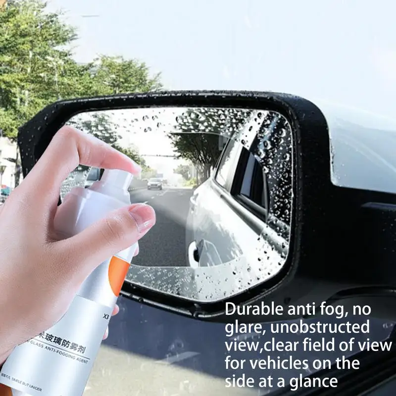 Antifogging Spray For Car 100ml Car Windshield Coating Agent Portable Automobile Glass Car Window Car Glass Care Anti-Fog Agent