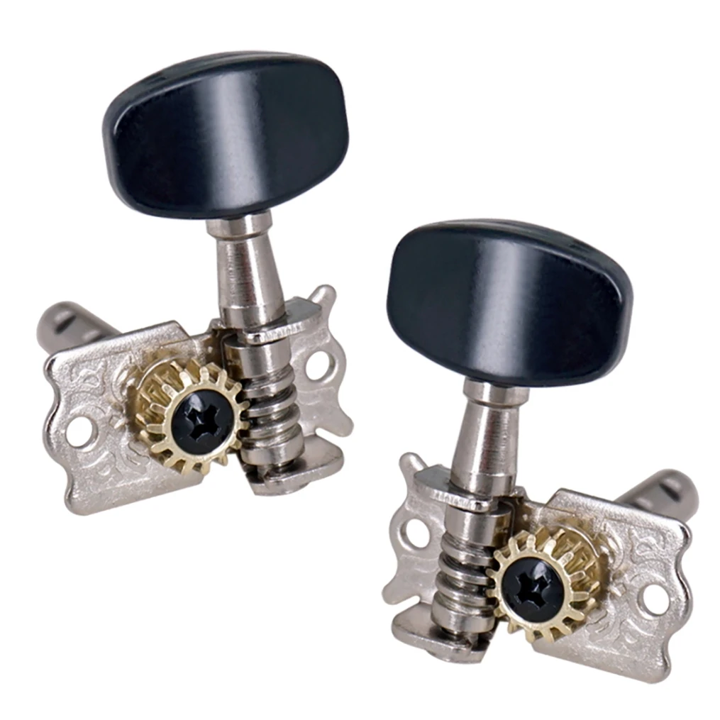 High-end 6Pcs 3R3L Guitar Tuning Pegs Open Machine Heads Acoustic Folk Guitar Tuning Peg Tuners Parts
