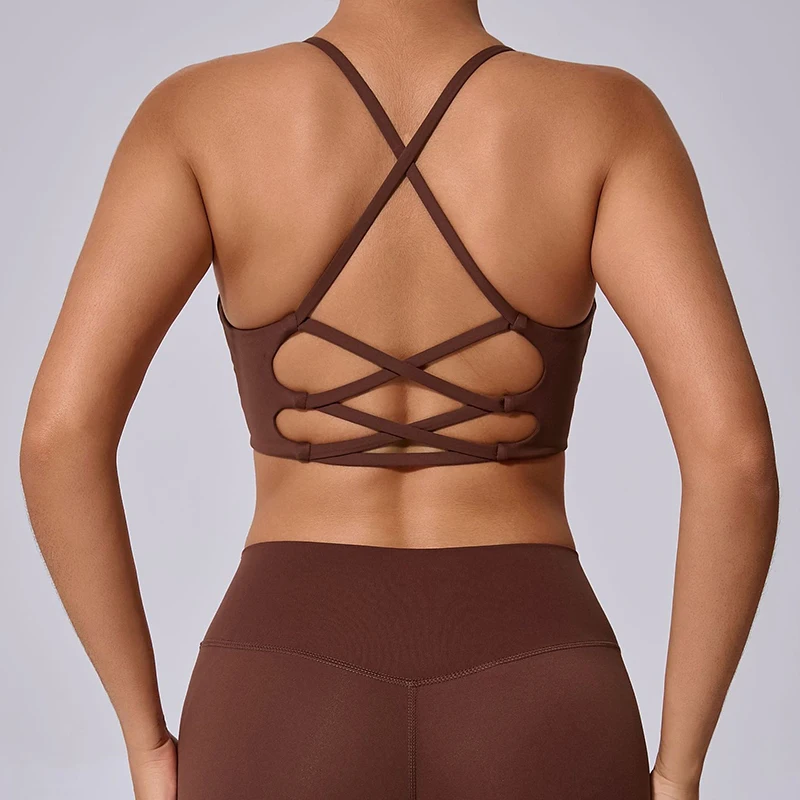 Ctenkevet عبر حزام المضادة للصدمات اليوغا الصدرية النساء رياضة الجري ملابس داخلية رياضية الإناث في الهواء الطلق سترة لياقة بدنية النساء عارية الذراعين حمالات الصدر