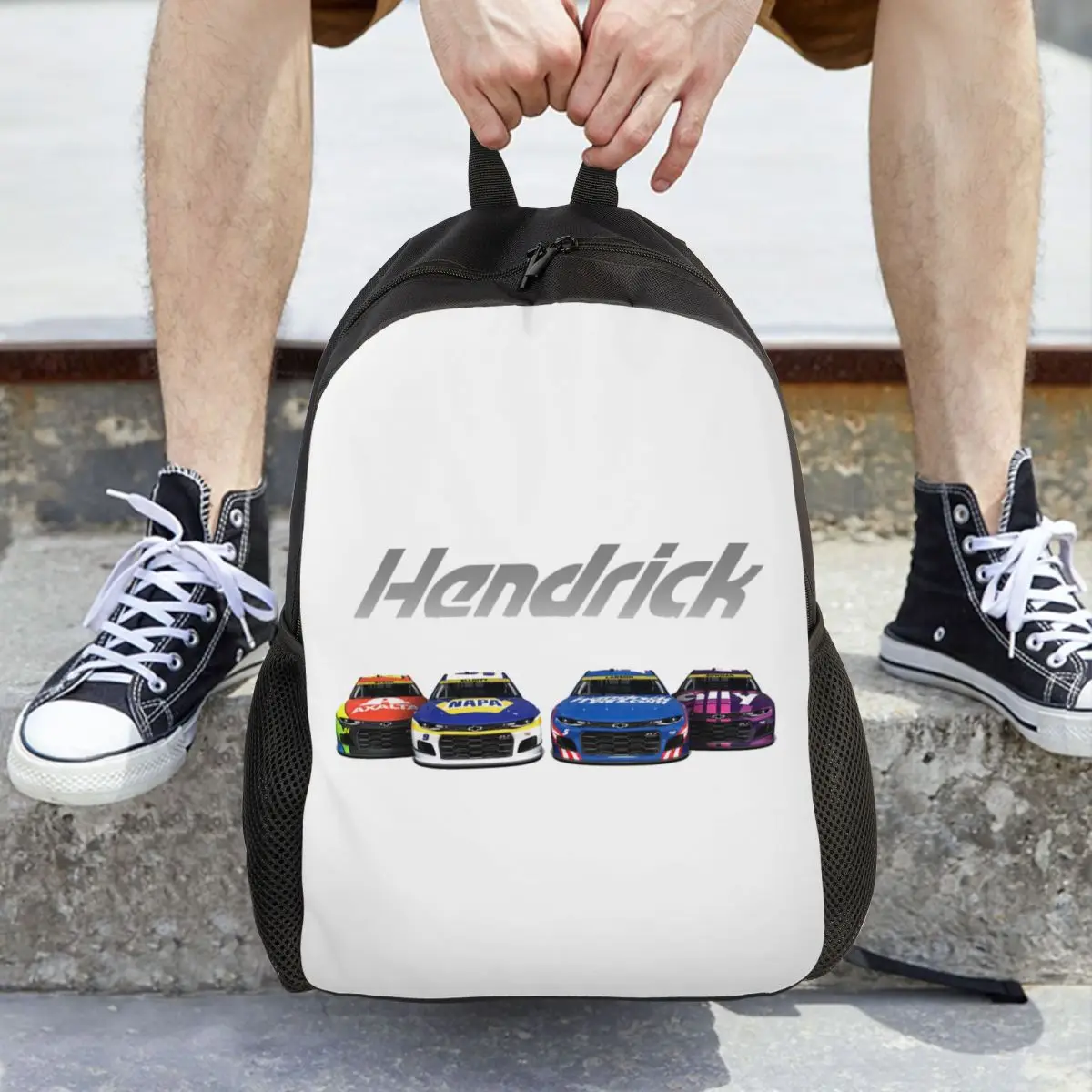 

Hendrick Motorsports Playoffs Edition Backpack Hot Sale Daypack Boys Girls BookBag School Bag Shoulder Bags for Men Women