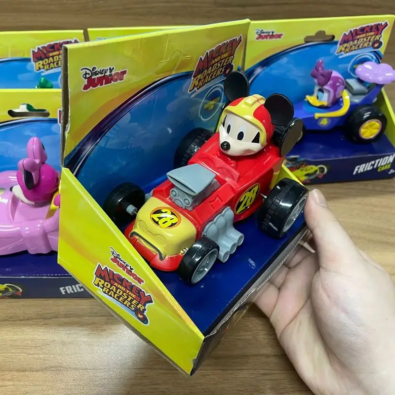 Disney toy story buzz lightyear woody jessie rex mickey mouse clubhouse modelo de desenho animado inercial pull-back carro brinquedo coleção presente