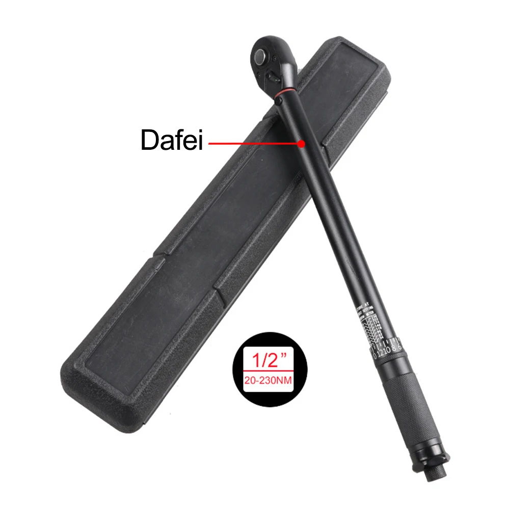 

Quick Release 1/4 Inch 1/2inch Drive Adjustable Click Torque Wrenches With Case Reversible Ratchet Head Torque Wrenches For Car