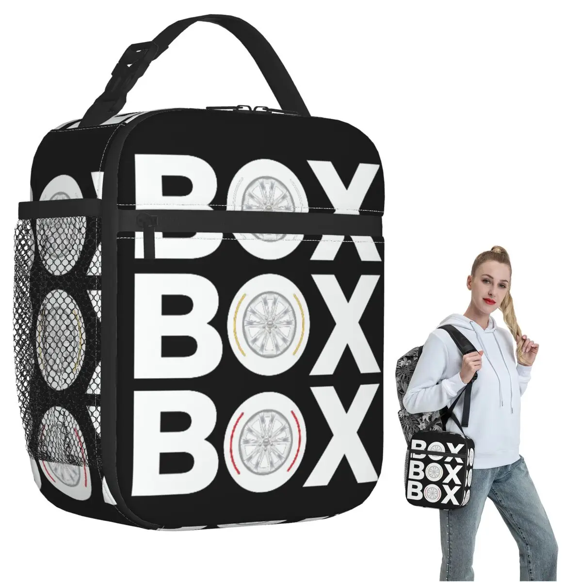 

Коробка Box F1 Изолированная сумка для обеда для женщин и детей Герметичные коробки для еды Термальный ланч-бокс Tote