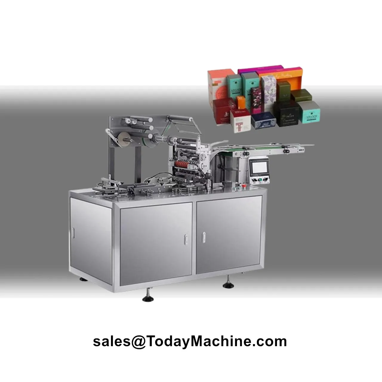 Automatic Packing Cosmetic Box BOPP 3D Film Transparent Film Wrapping Machine