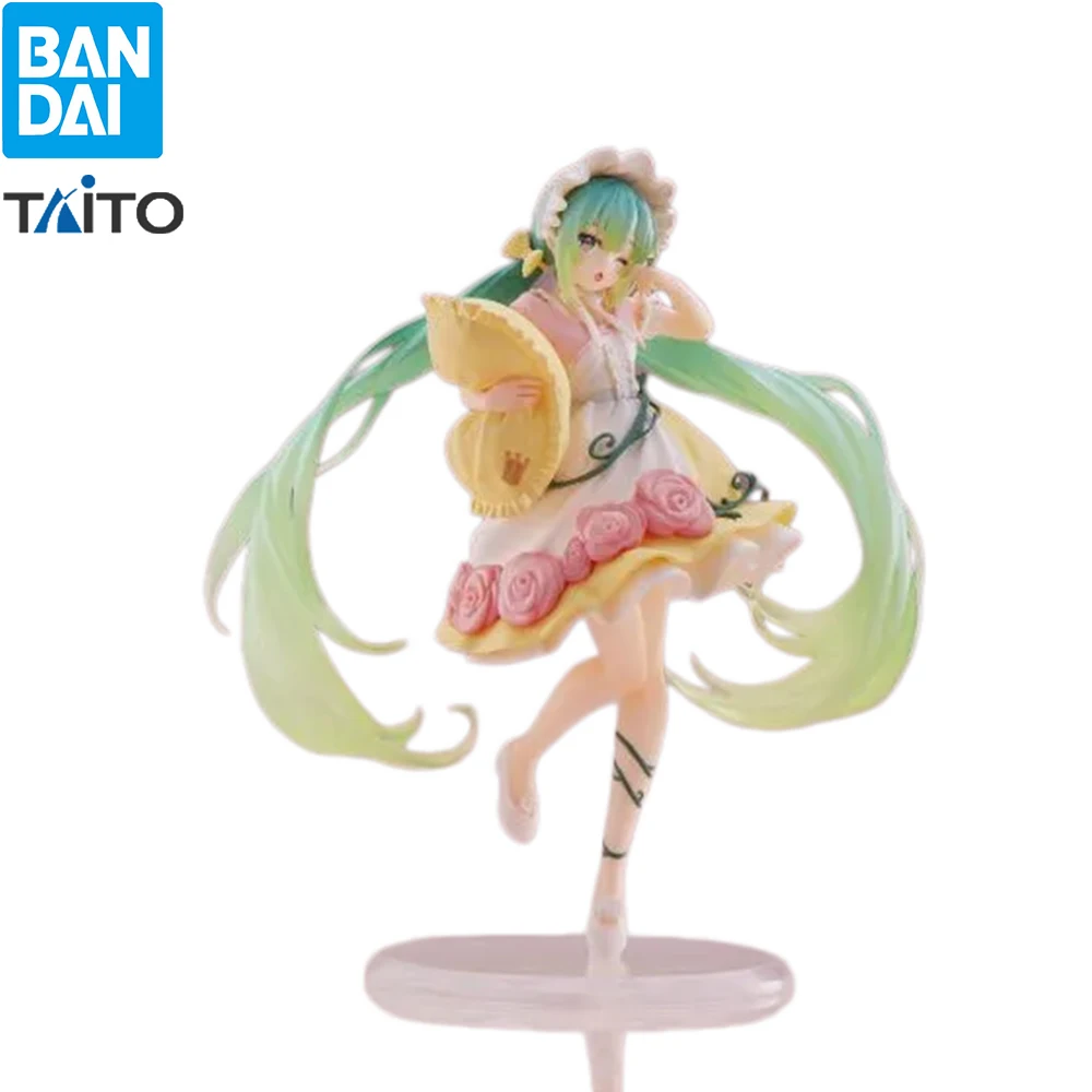 

Taito Hatsune Miku Vocaloid Premium Exquisite Lovely Detailed Painted Articulated Figure Gift Collectible Desktop Display Toy