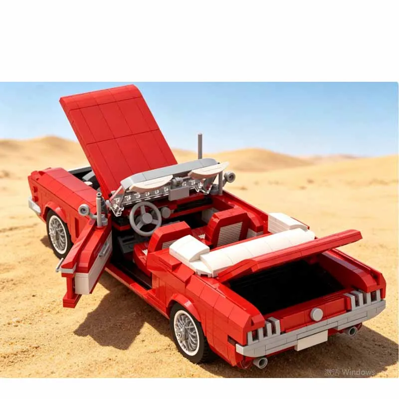 MOC-186517 New Classic 90s Iconic Sports Racing Car Building Block Model 1183 Parts MOC Creative Boys Christmas Toy Gift