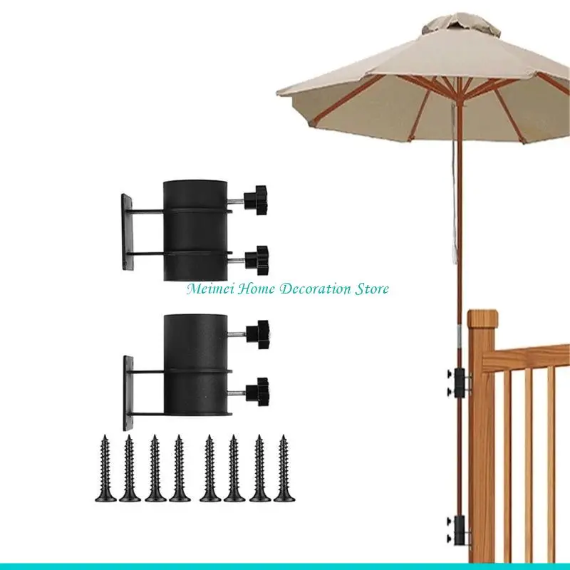 

H7BF Держатель для зонта в патио. Зажимы для зонта. Крепление, фиксированное для палубы на открытом воздухе.