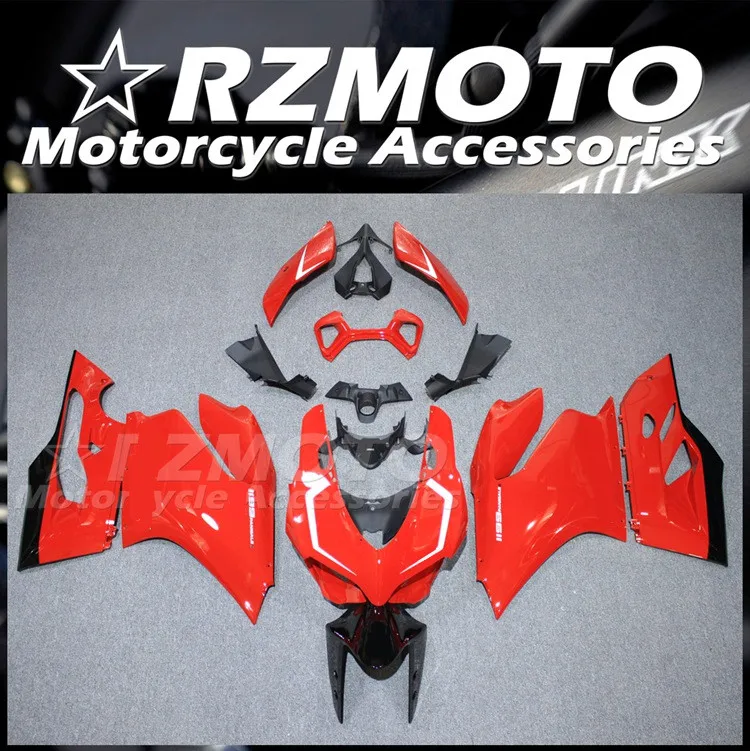 4Gifts New ABS Motorcycle Fairings Kit Fit For Ducati Panigale 899 1199 2012 2013 2014 2015 2016 Bodywork Set Red Black