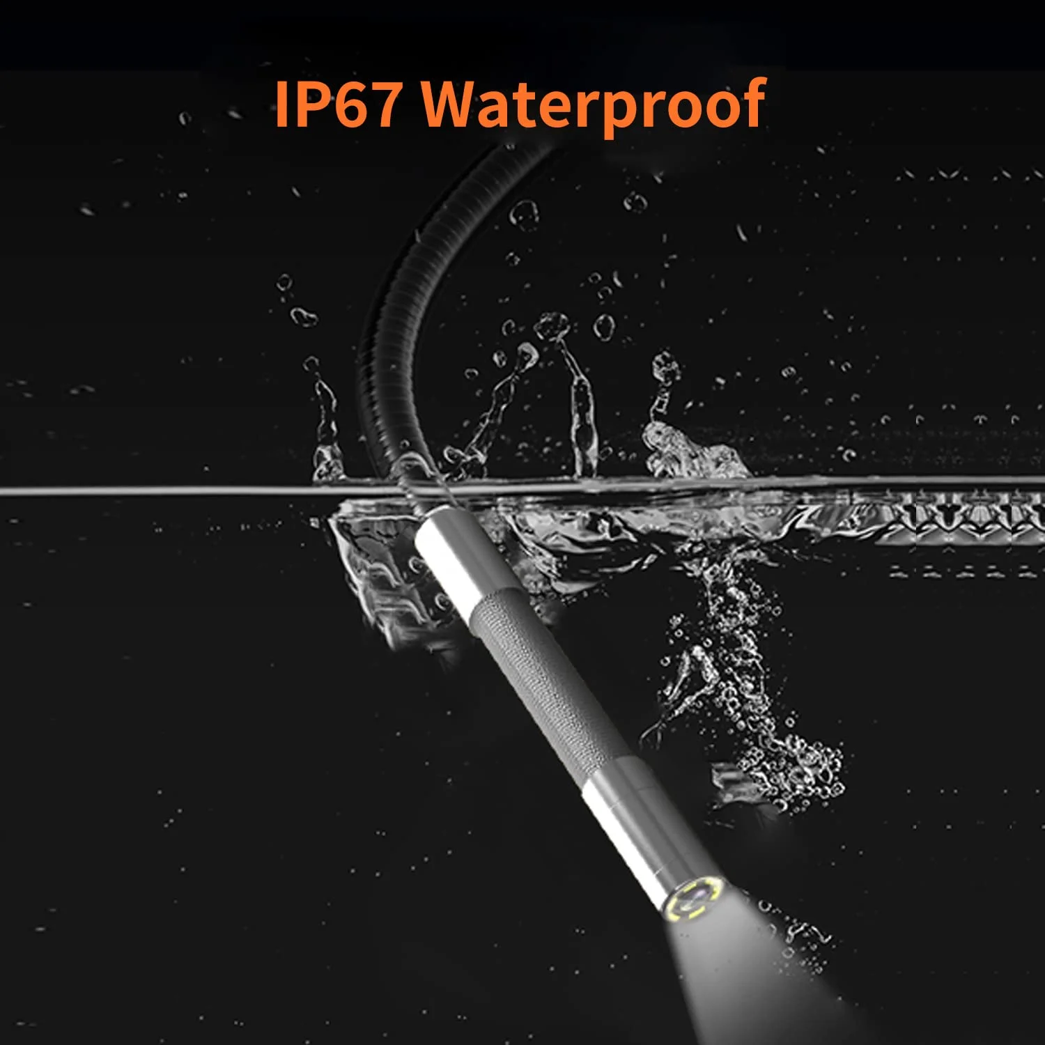 Steering Endoscope Camera 1m-5m HD 1080P 6MM/8.5MM Steering Industrial Borescope Endoscope Camera For Car Inspection Camera