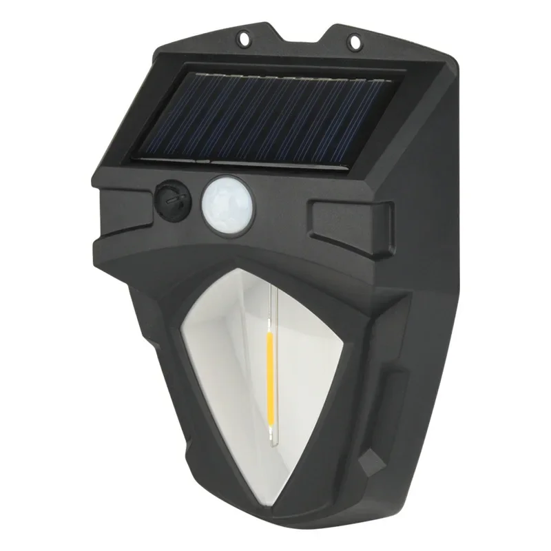 Solar Tungsten Filament Outdoor Courtyard Lamp Human Body Sensing Outdoor Waterproof Street Lamp Household Solar Wall Lamp