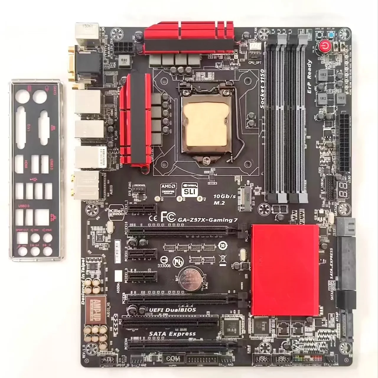 Tarjeta Madre Gigabyte GA-Z97X-Gaming 7 para PC de Escritorio, Z97X Gaming 7, DDR3, 1150, 100% Probada y en Buen Estado