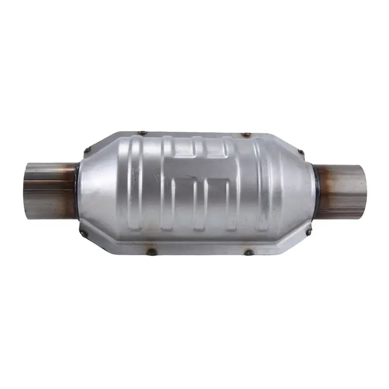 LLCS-Universal Catalytic Converter 400 Cells High Flow Muffler Catalytic Converter Euro 1 Round Stainless Steel