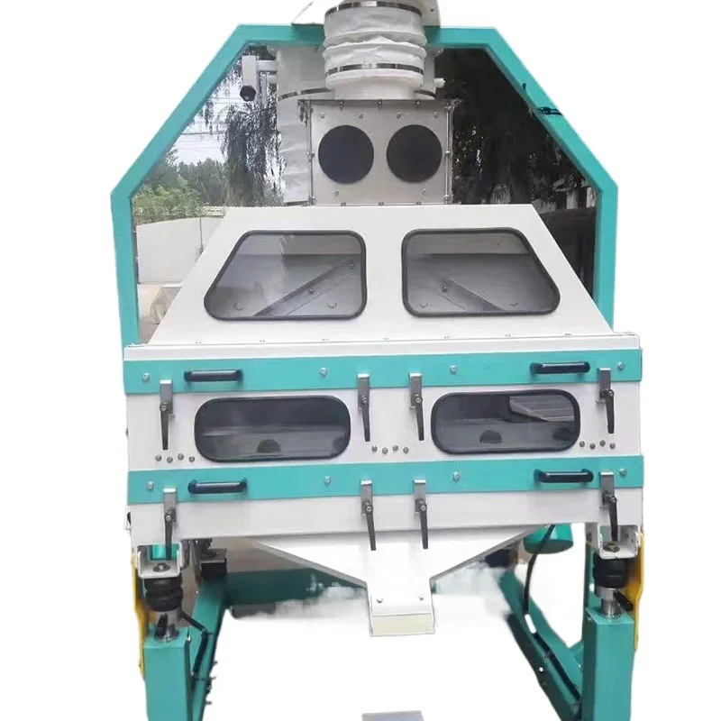 

Grain stone removal cleaning equipment 60-80 cleaning combination specific gravity grading stone removal machine