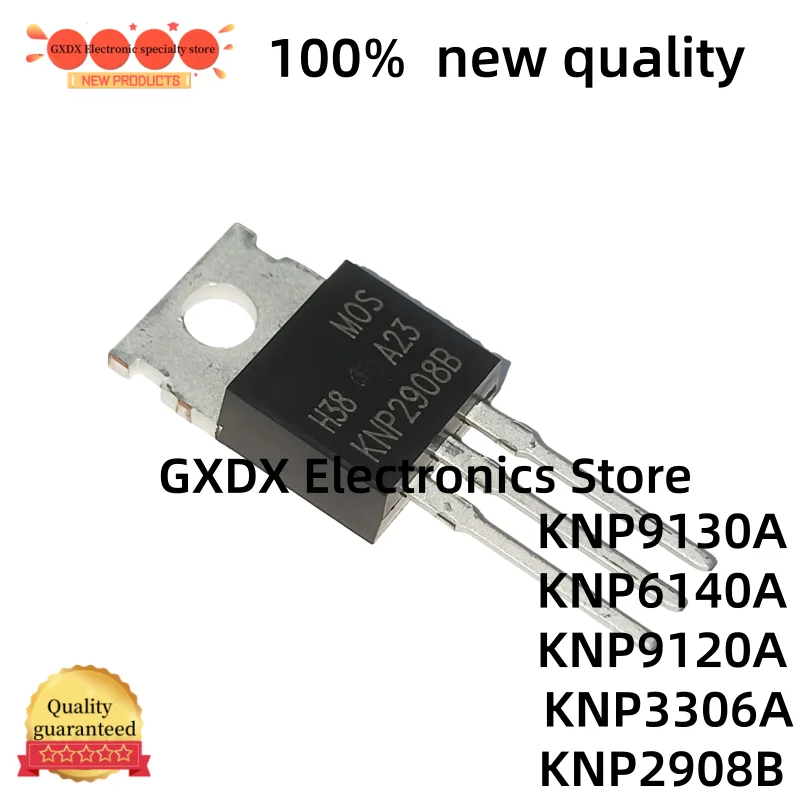 10-20 piezas nueva calidad KNP KNP6140A KNP6140 KNP9120A KNP9120 KNP9130A KNP9130 KNP3306A KNP3306 KNP2908B KNP2908 TO-220 MOSFET