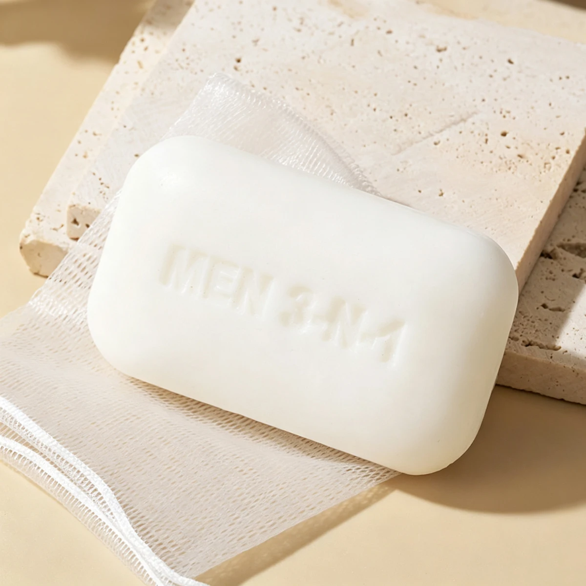 120g Men's 3-in-1 Brightening Soap Acne and Oil Control Deep Cleaning Soap