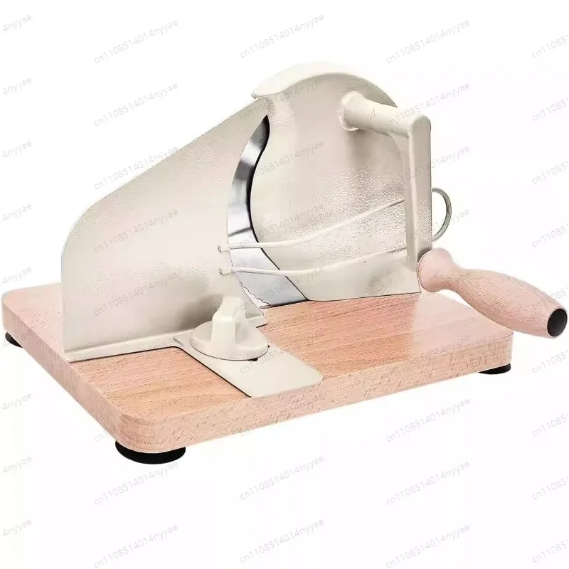 Manual Home Bread, Toast, Sausage, and Meat Slicer - Baking Supplies, Kitchen Food Cutter