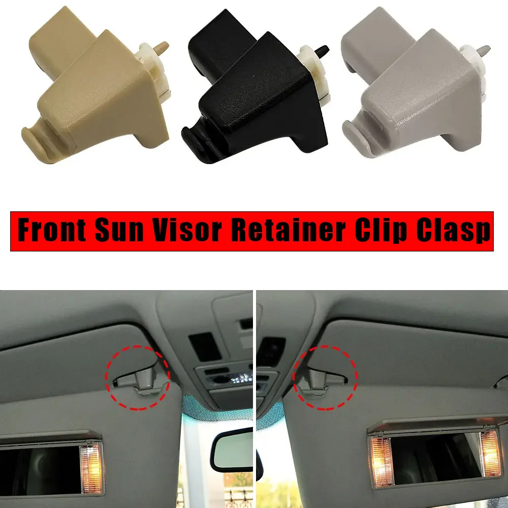 

Автомобильный передний солнцезащитный козырек, фиксатор, застежка, аксессуар, сменный бежевый, серый EGP000040 EGP000050 для Range Rover L322 2003-2012