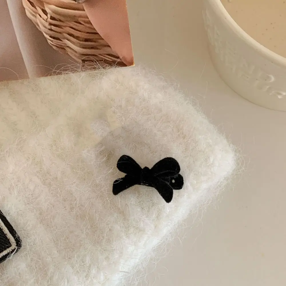 Подарки, женские головные уборы с бантом, бархатная заколка для волос, милые аксессуары для волос, инструменты для укладки волос, зажим в виде утконоса, заколки для волос с бантом