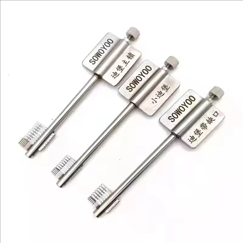 Suowuyou Adjustable Safe Tool Set of 3 Pieces, Locksmith Tool, Password Lock Repair Tools