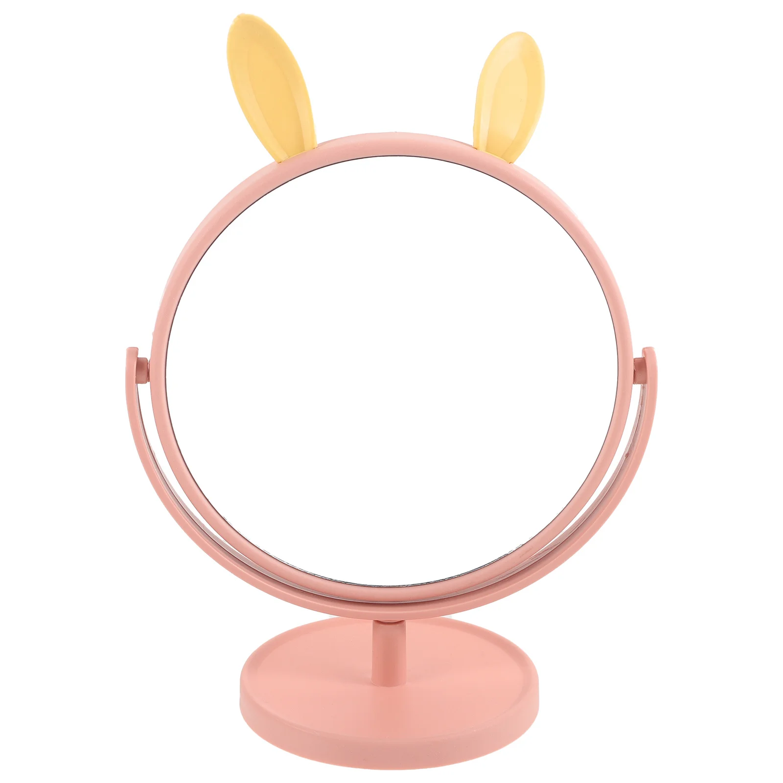 

Chic Bunny Shaped Vanity Mirror for Makeup Desk and Dresser Smooth Edges No Burrs Practical and Fashionable Decor