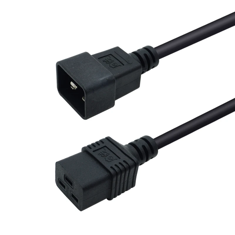 IEC320 C19 to C20 Power Cable Cord for Server/PDU 16A Heavy-Duty Computer Power Cord 1.8m,3m,5m