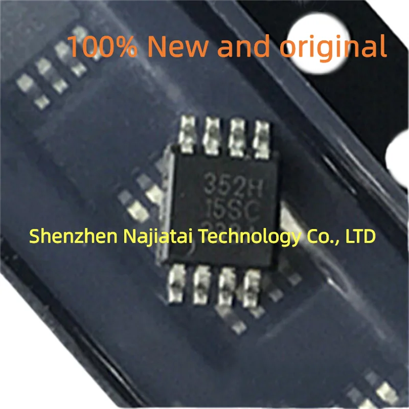 Chip IC Original, 100% Novo, NCT3520W-H15, NCT3520W, 352H, MSOP8, 10Pcs por lote