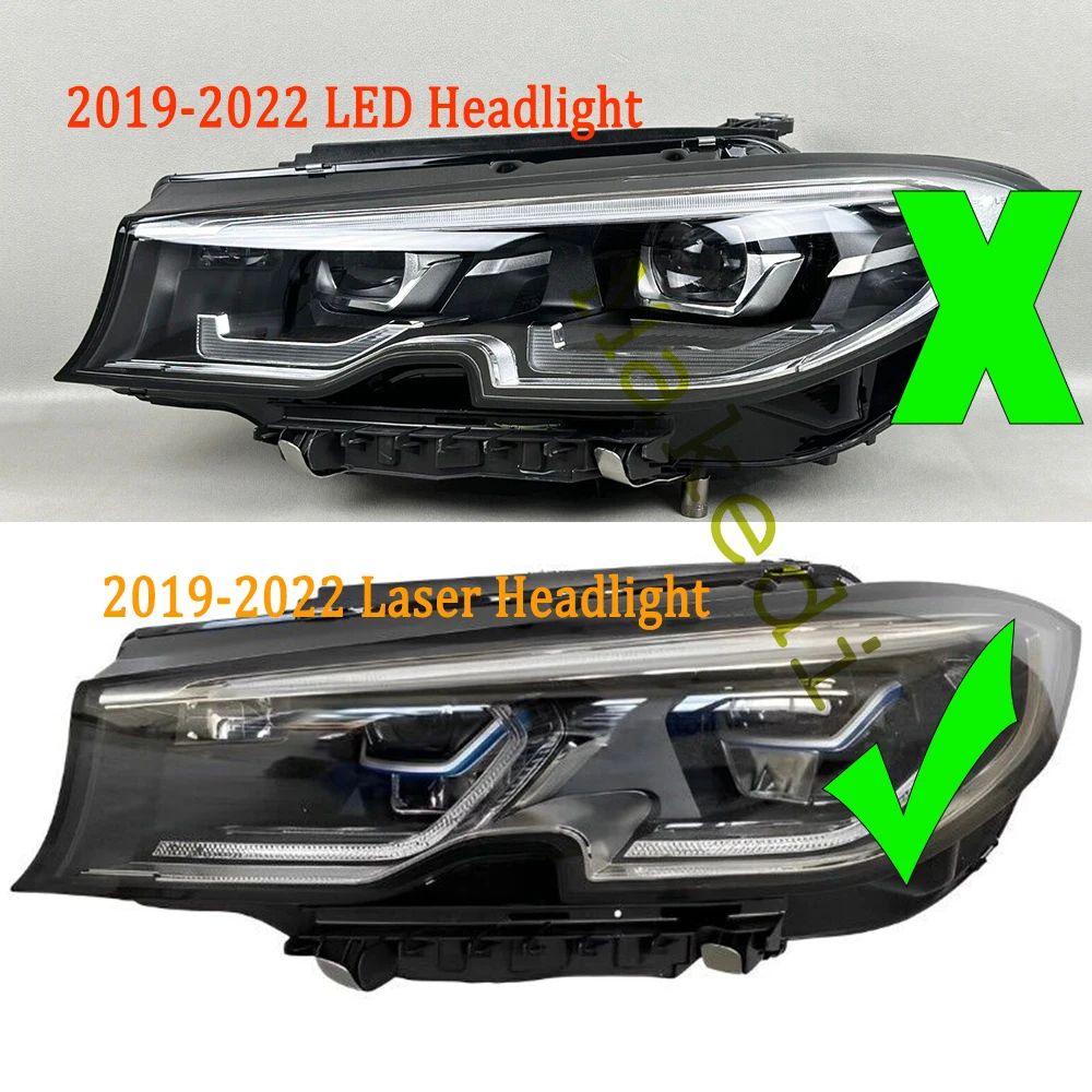 レモンイエローLEDモジュール,レーザーヘッドライト,BMW 3シリーズ,g20