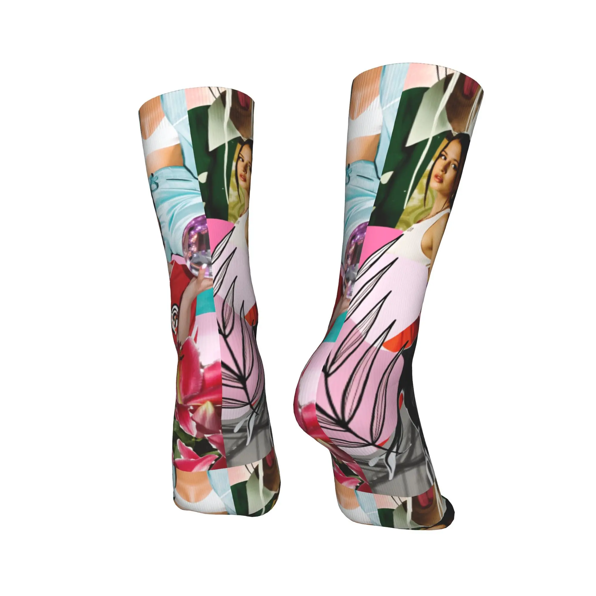 Носки Nina Chuba, забавные чулки, зимние антибактериальные носки для взрослых и мужчин, удобные носки для бега с узором