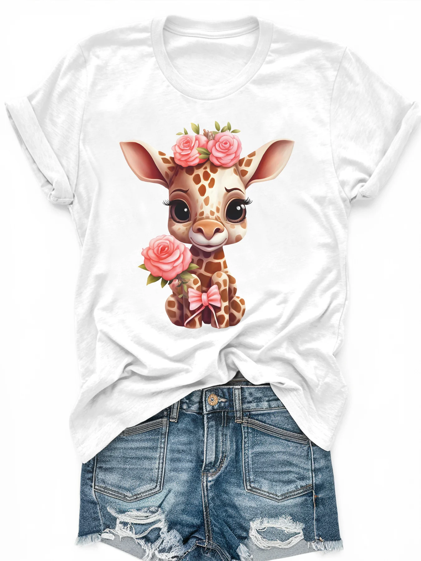 

Женская футболка с короткими рукавами и принтом размера PLUS, свободная и повседневная, мягкая, удобная и дышащая, для занятий спортом на открытом воздухе