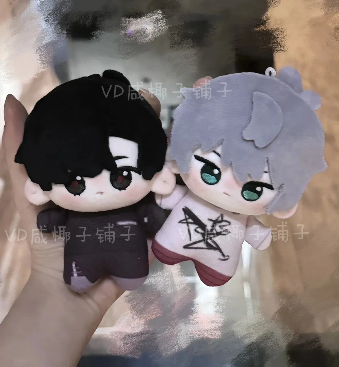 

2025 New 10cm Alien Stage Ivti Ivan Till Naked Dolls Pillows Fans Gift Plush Doll Mascot