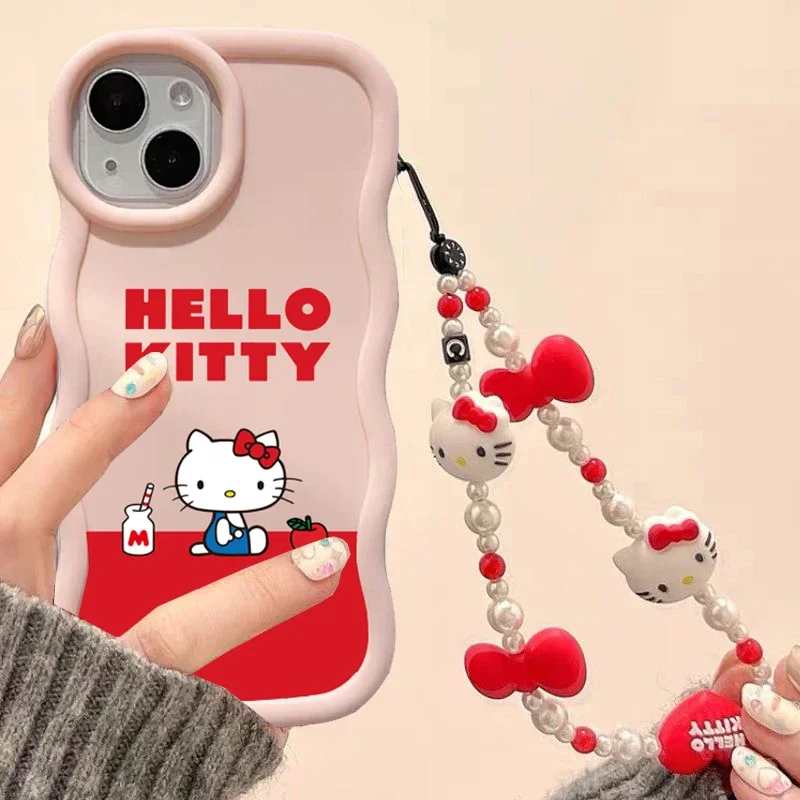 เคสโทรศัพท์ลายเฮลโลคิตตี้หัวใจสีแดง สำหรับ Infinix HOT 50 40 Pro 40i 30 30i Play Note 30 40 Pro TECNO CAMON 19 20 Pro แบบนิ่ม