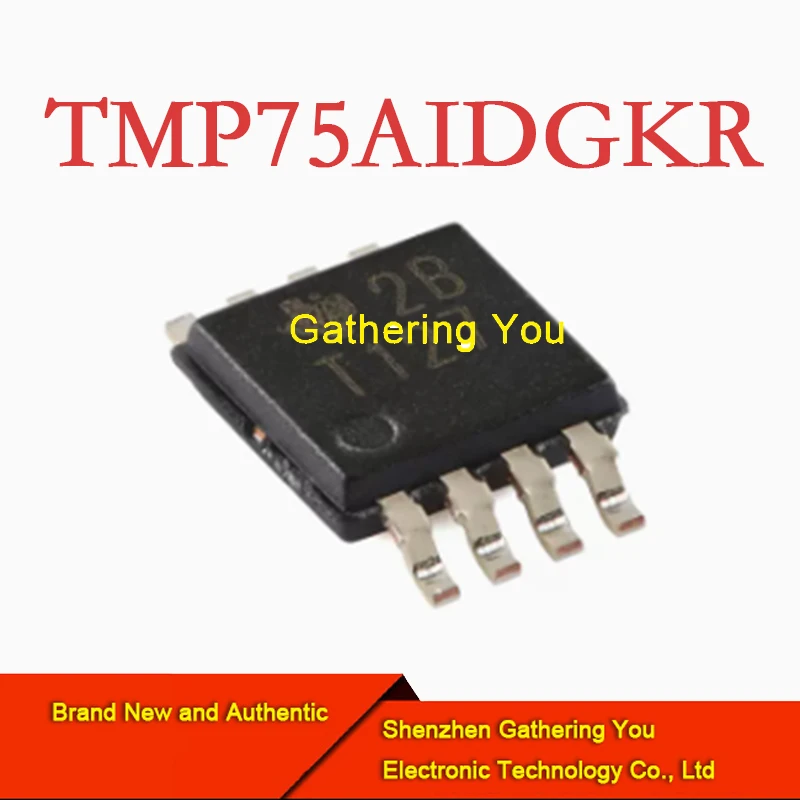 

TMP75AIDGKR MSOP-8 Install temperature sensor on board Brand New Authentic