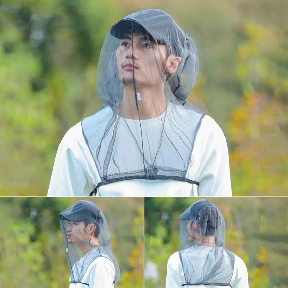 

All-season Insect-proof Hat Mesh Mosquito-proof Mesh Net Hat for Outdoor Activities Hunter Hiker for Summer for Fishermen