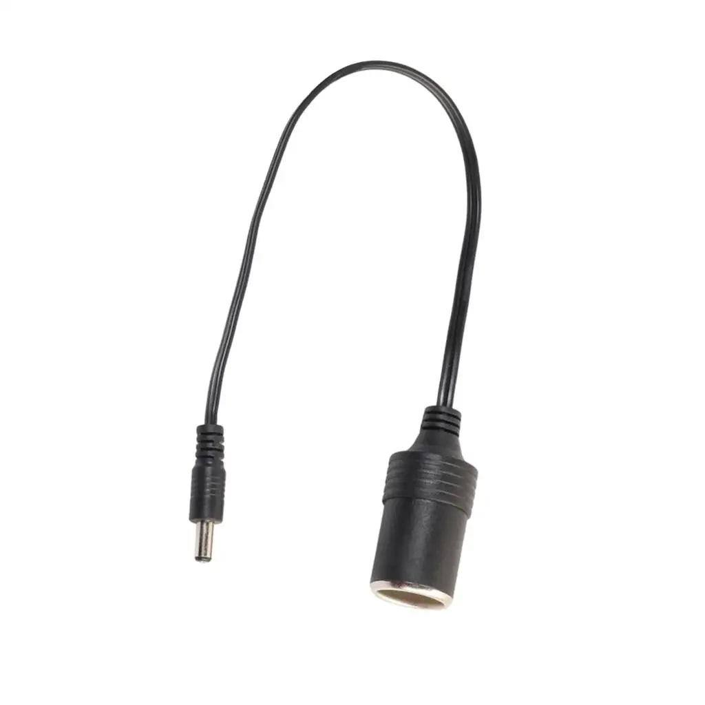 Copper Core Car Cable Female Socket Adapter DC 5521 Connector Power Splitter for Vehicle Electronic Accessories