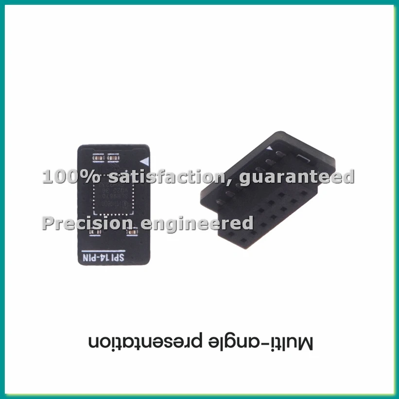 

Модуль TPM 2.0 SPI, 14-контактный модуль безопасности TPM 2.0 для шифрования, плата модуля безопасности TPM 2.0 для 11-TCES