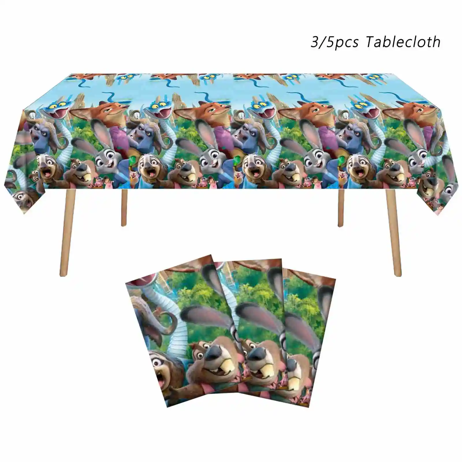 3/5Pcs Zootopia 2 B…