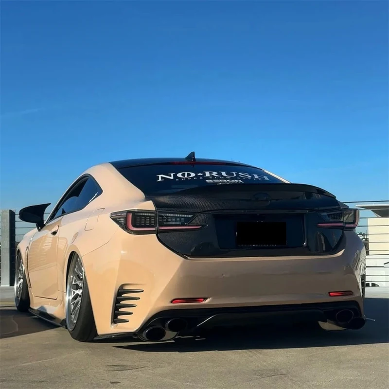 

OEM High Quality Carbon Fiber Trunk Lid Rear Lid Upgrade Modification New Condition Lage Cover for RC200T RC300 RC350