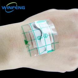 10/20/50Pcs Transparente PU Fita de Filme Anti-alérgico Wound Dressing Sticker Adesivo Médico Gesso Kit de Primeiros Socorros Band-aids