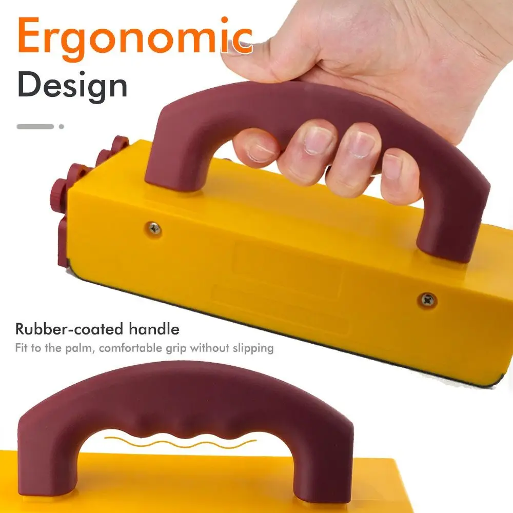 ABS Woodworking Push Handle Ergonomic Handle Non-Slip Design Safety Push Handle Slip-Resistant Comfortable Grip