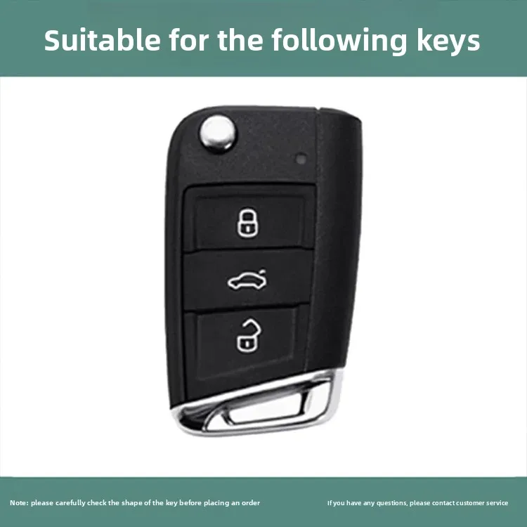 For Volkswagen Tharu Metal all inclusive key set protective shell key chain