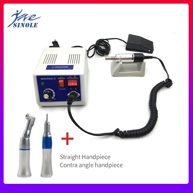 

Dental 35000 RPM E Type Polishing Micro Motor Handpiece for Dental Lab Micromotor Polisher N3 New Marathon Polishing Unit