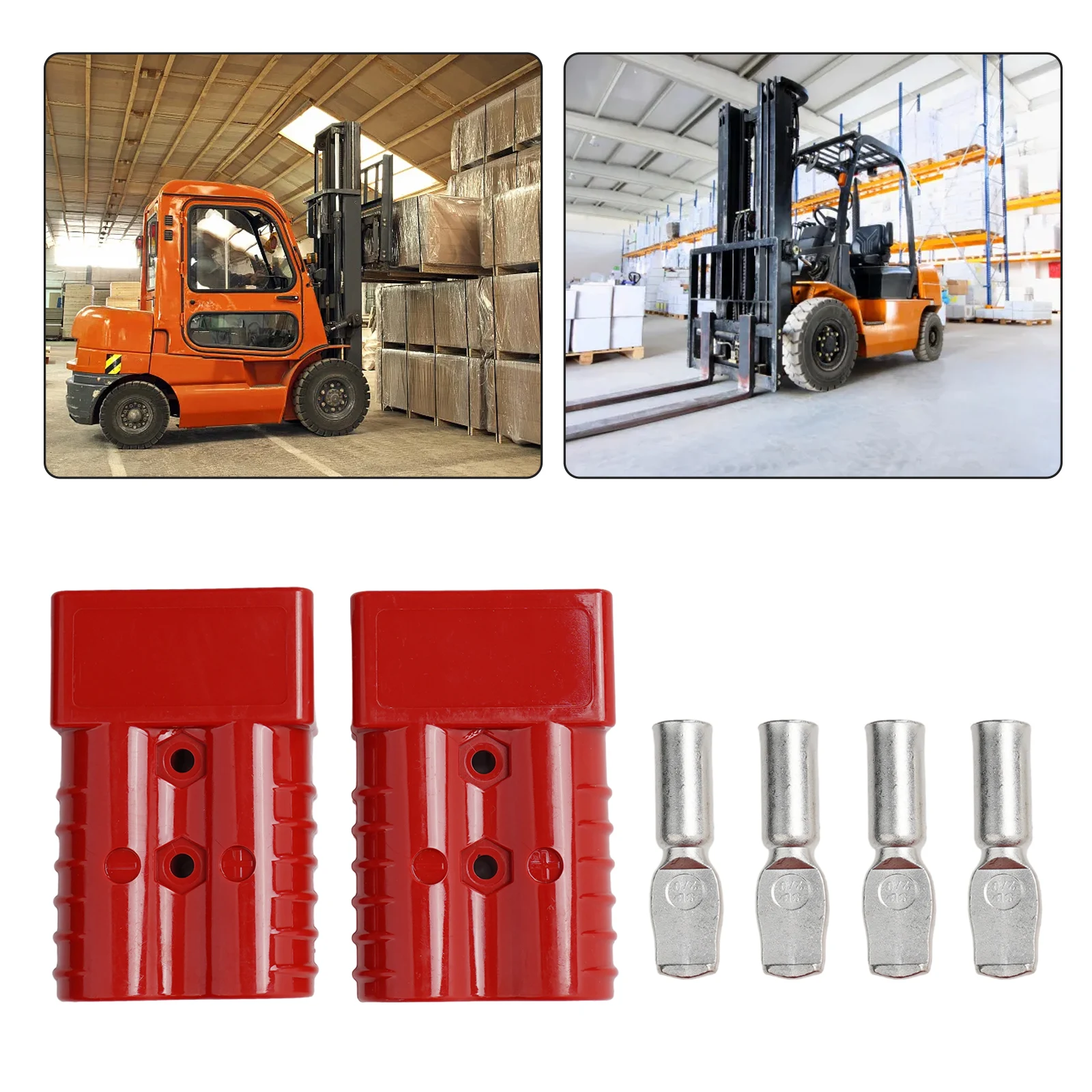 Sex Free Design Brand New High Quality Terminal 107.8x67.4x33.5mm UL94-V0 2pcs 350A Cable Crimped Lithium Battery